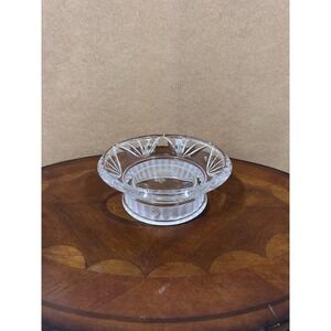 GORHAM FINE CRYSTAL CANDY DISH BOWL MADE IN POLAND BEAUTIFUL CENTERPIECE